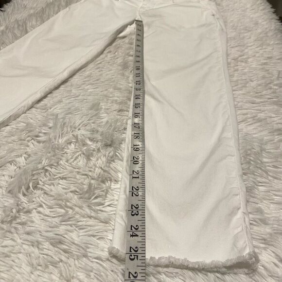 Frank & Eileen Wicklow Chino Cotton Pants in White Size 4 - Picture 9 of 10